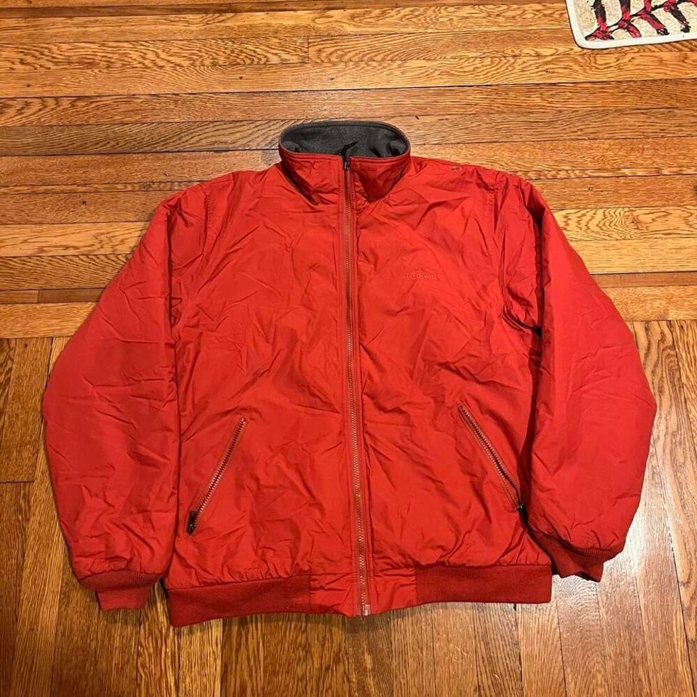 Vintage blood orange L.L. bean‎ jacket